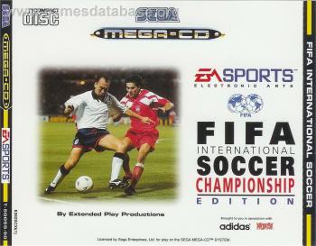 Cover FIFA International Soccer for Sega CD